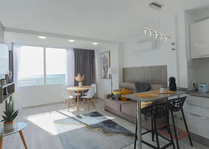 De Benidorm, Playa Poniente, Espana 公寓 貝尼多姆